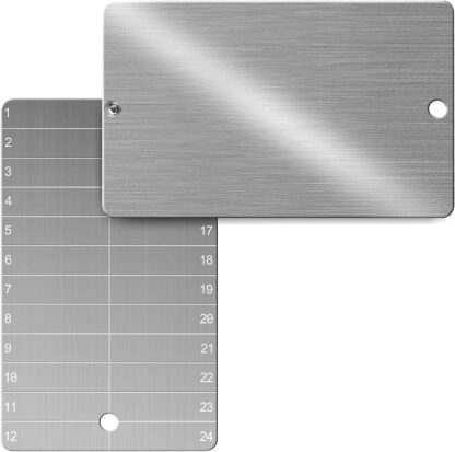 Indestructible Steel Wallet | Fireproof & Waterproof Backup for Your Recovery Phrase - Image 6